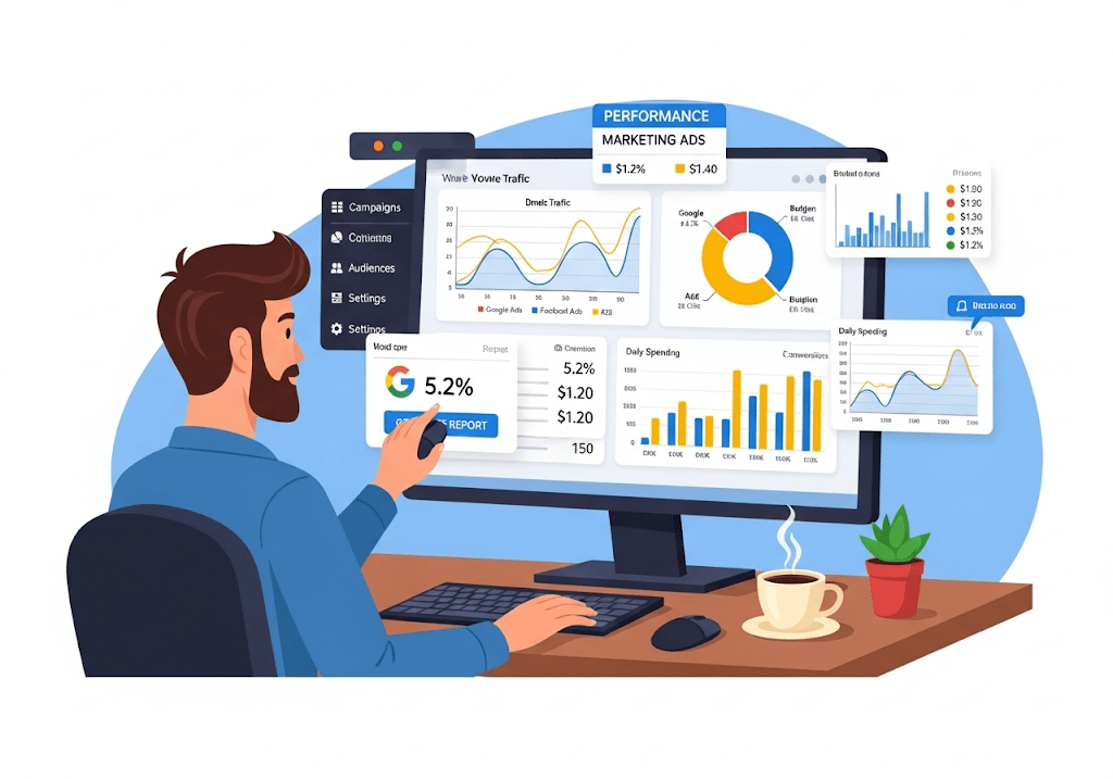 Performance marketing services