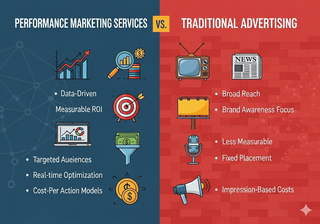 Performance marketing services