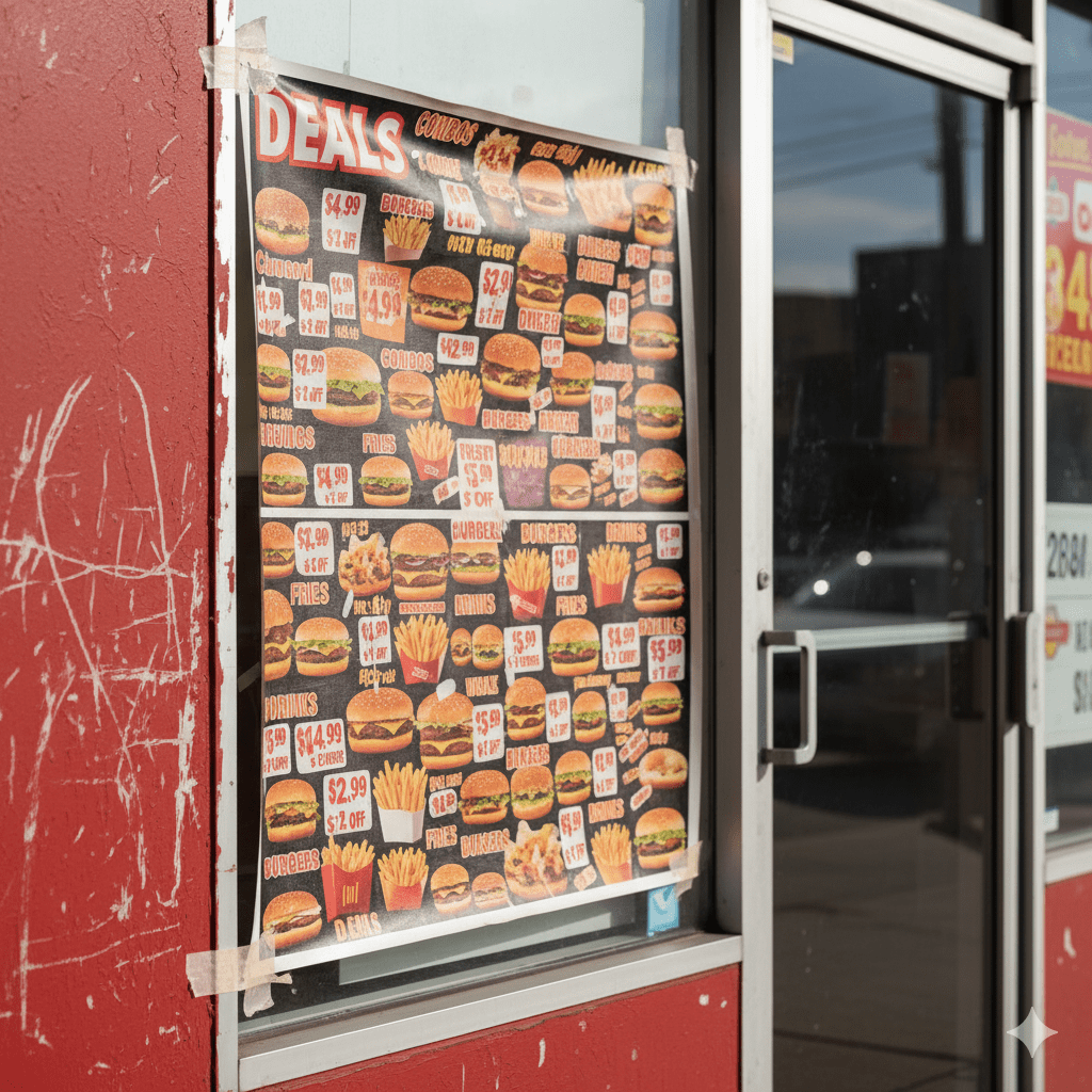 fast food banner design