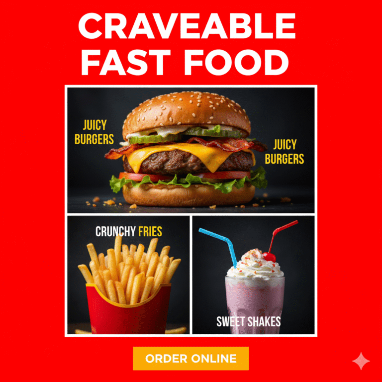 fast food banner design