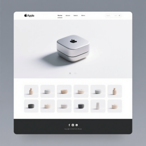 Apple – Minimalist & Impactful Ecommerce Homepage Examples